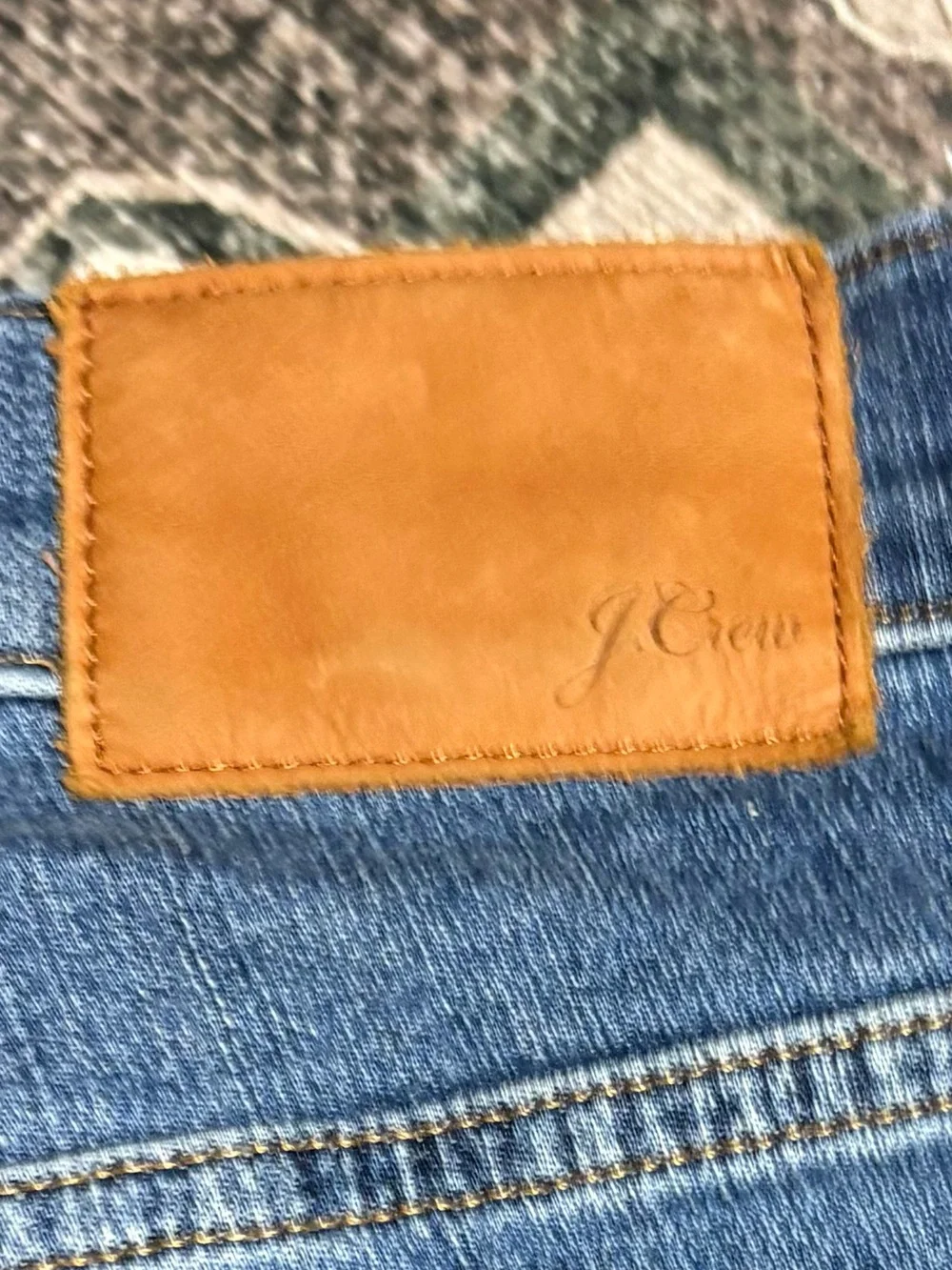 J. Crew Medium Blue Straight-Leg Women's Jeans